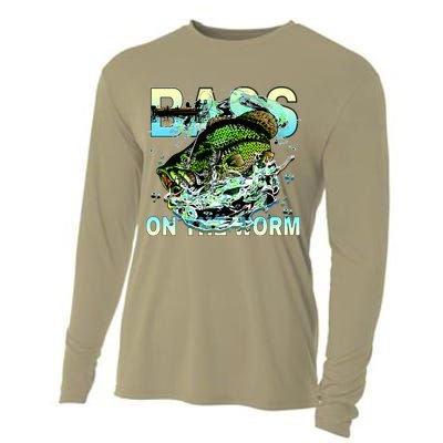 Bass On The Worm Cooling Performance Long Sleeve Crew