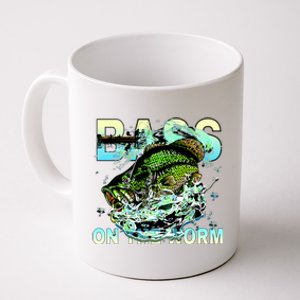 Bass On The Worm Coffee Mug