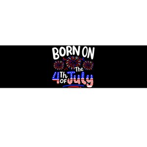 Born On The 4th Of July Birthday Party Usa Bumper Sticker