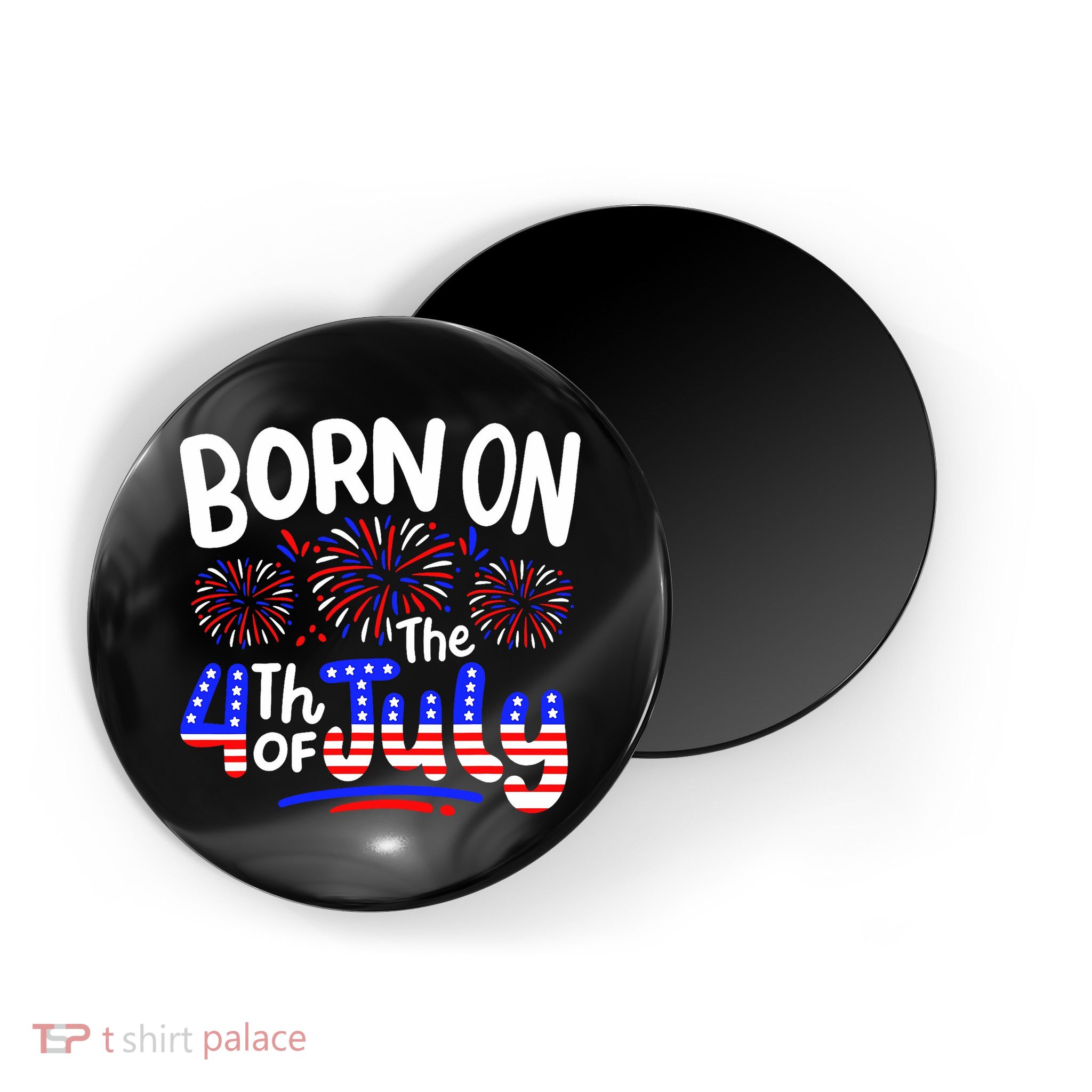 Born On The 4th Of July Birthday Party Usa Magnet