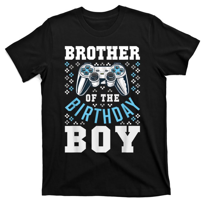 Brother Of The Birthday Boy Matching Video Gamer Birthday T-Shirt