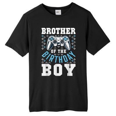 Brother Of The Birthday Boy Matching Video Gamer Birthday Tall Fusion ChromaSoft Performance T-Shirt