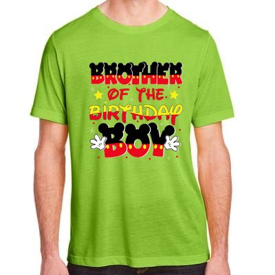 Brother Of The Birthday Boy Mouse Family Matching Adult ChromaSoft Performance T-Shirt