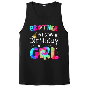 Brother of the Birthday Tie Dye Family Matching Party PosiCharge Competitor Tank