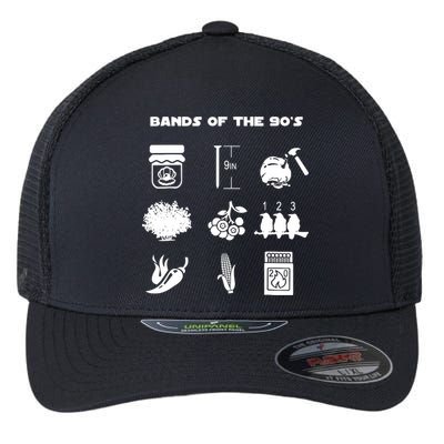 Bands Of The 90's Flexfit Unipanel Trucker Cap