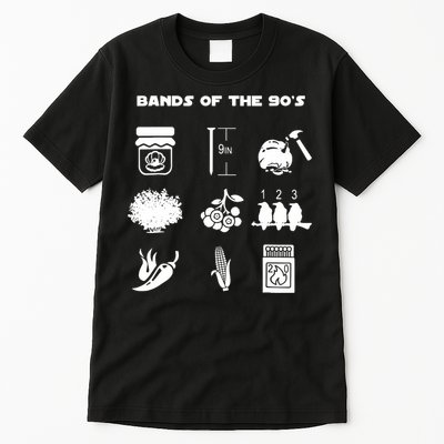 Bands Of The 90's Tall T-Shirt