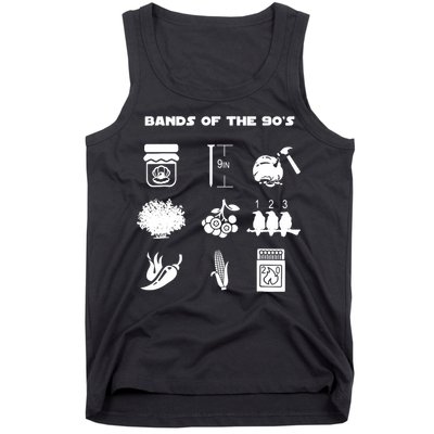 Bands Of The 90's Tank Top