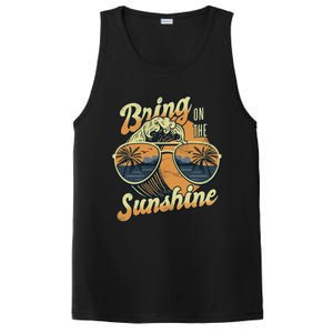 Bring On The Sunshine Summer Sun Beach Waves Gift PosiCharge Competitor Tank