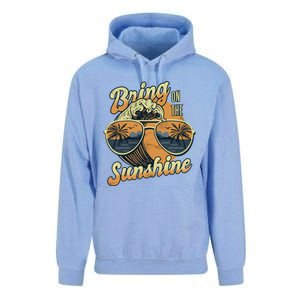 Bring On The Sunshine Summer Sun Beach Waves Gift Unisex Surf Hoodie