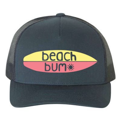 Bum Of The Beach Surfer Beach Sea Surfing Summertime Gift Yupoong Adult 5-Panel Trucker Hat