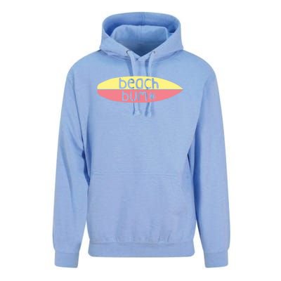 Bum Of The Beach Surfer Beach Sea Surfing Summertime Gift Unisex Surf Hoodie