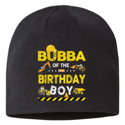 Bubba Of The Birthday Boy Construction Worker Birthday Sustainable Beanie