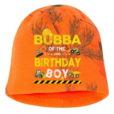 Bubba Of The Birthday Boy Construction Worker Birthday Kati - Camo Knit Beanie