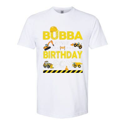 Bubba Of The Birthday Boy Construction Worker Birthday Softstyle® CVC T-Shirt