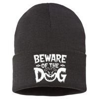 Beware Of The Dog Sustainable Knit Beanie