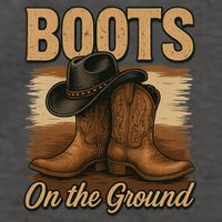 Boots On The Ground Cowgirl Line Dance Vector Backpack
