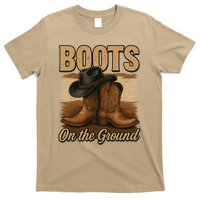 Boots On The Ground Cowgirl Line Dance T-Shirt