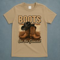 Boots On The Ground Cowgirl Line Dance T-Shirt