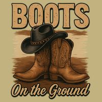 Boots On The Ground Cowgirl Line Dance T-Shirt