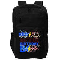 Brother Of The Birthday Hedgehog Family Party Decoration Impact Tech Backpack