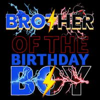 Brother Of The Birthday Hedgehog Family Party Decoration Drawstring Bag