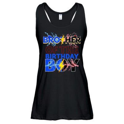 Brother Of The Birthday Hedgehog Family Party Decoration Ladies Essential Flowy Tank