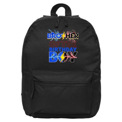 Brother Of The Birthday Hedgehog Family Party Decoration 16 in Basic Backpack