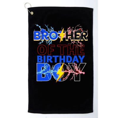 Brother Of The Birthday Hedgehog Family Party Decoration Golf Towel