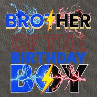 Brother Of The Birthday Hedgehog Family Party Decoration Cotton Canvas Backpack