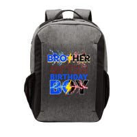 Brother Of The Birthday Hedgehog Family Party Decoration Vector Backpack