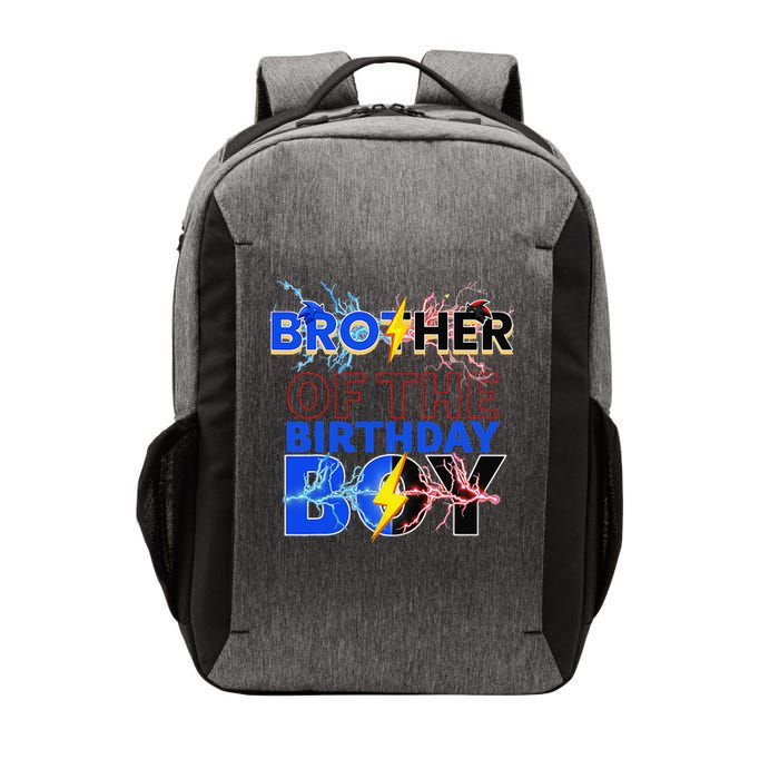 Brother Of The Birthday Hedgehog Family Party Decoration Vector Backpack