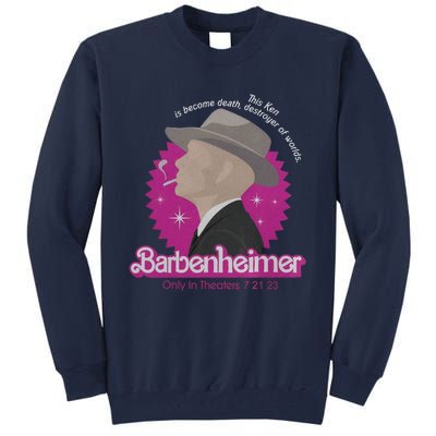 Barbenheimer Only Theaters 7 21 23 This Ken Is Become Death Destroyer Of Worlds Tall Sweatshirt