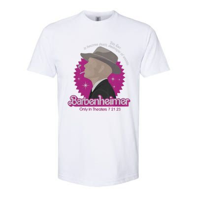 Barbenheimer Only Theaters 7 21 23 This Ken Is Become Death Destroyer Of Worlds Softstyle® CVC T-Shirt