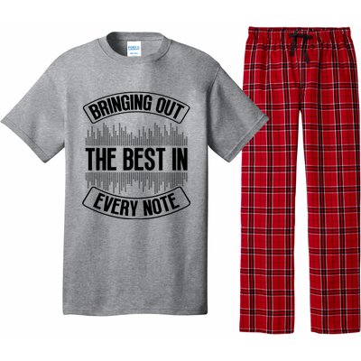 Bringing Out The Best In Every Note Sound Engineer Pajama Set