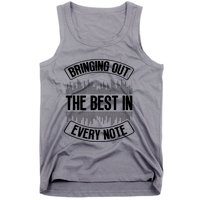 Bringing Out The Best In Every Note Sound Engineer Tank Top