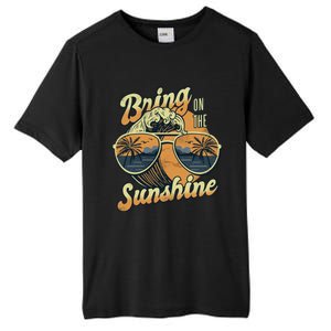 Bring On The Sunshine Summer Sun Beach Waves Gift Tall Fusion ChromaSoft Performance T-Shirt