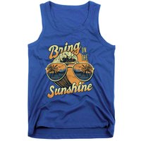 Bring On The Sunshine Summer Sun Beach Waves Gift Tank Top