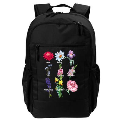 Botanical Floral Flowers Daily Commute Backpack