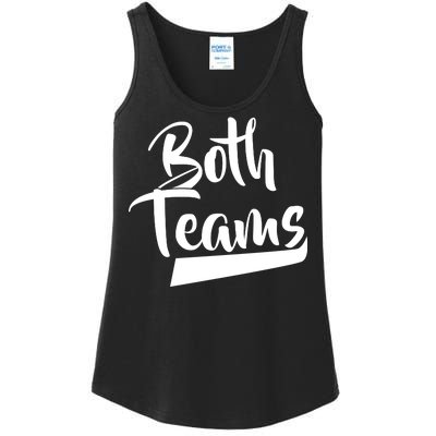 Both Teams Funny Gay Bisexual Equality Ladies Essential Tank