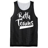 Both Teams Funny Gay Bisexual Equality Mesh Reversible Basketball Jersey Tank