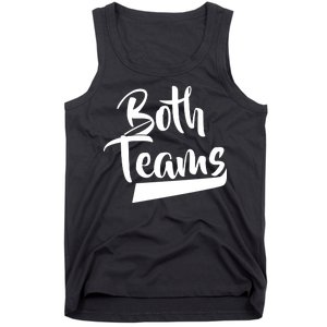 Both Teams Funny Gay Bisexual Equality Tank Top