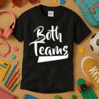 Both Teams Funny Gay Bisexual Equality Kids T-Shirt
