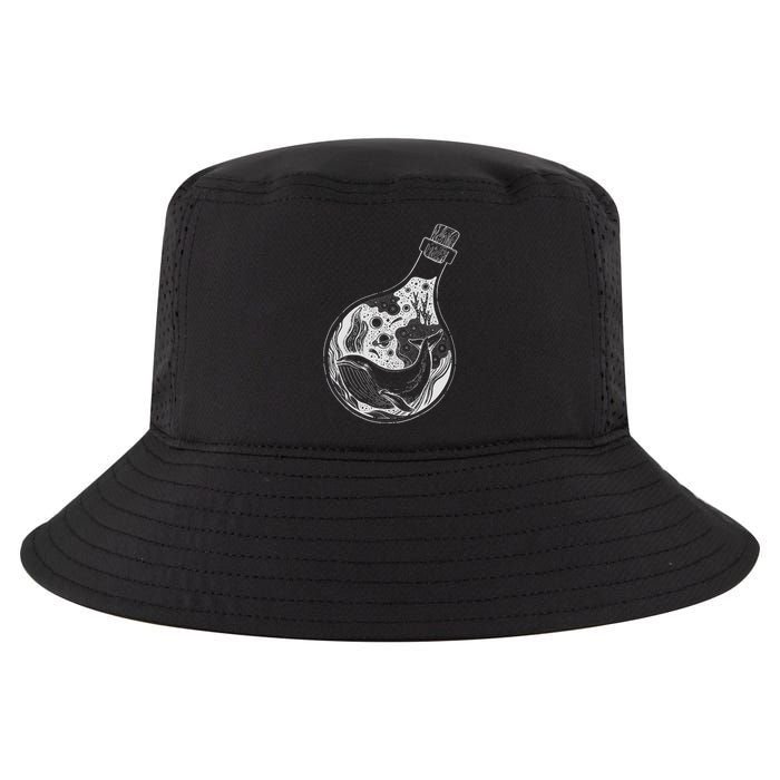 Bottled Whale Cool Comfort Performance Bucket Hat