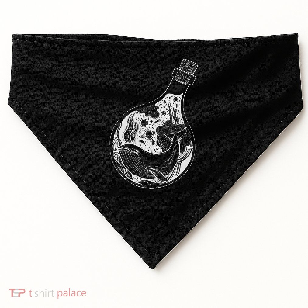 Bottled Whale USA-Made Doggie Bandana