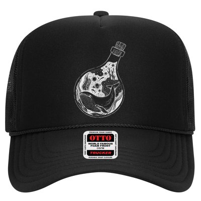 Bottled Whale Trucker Hat