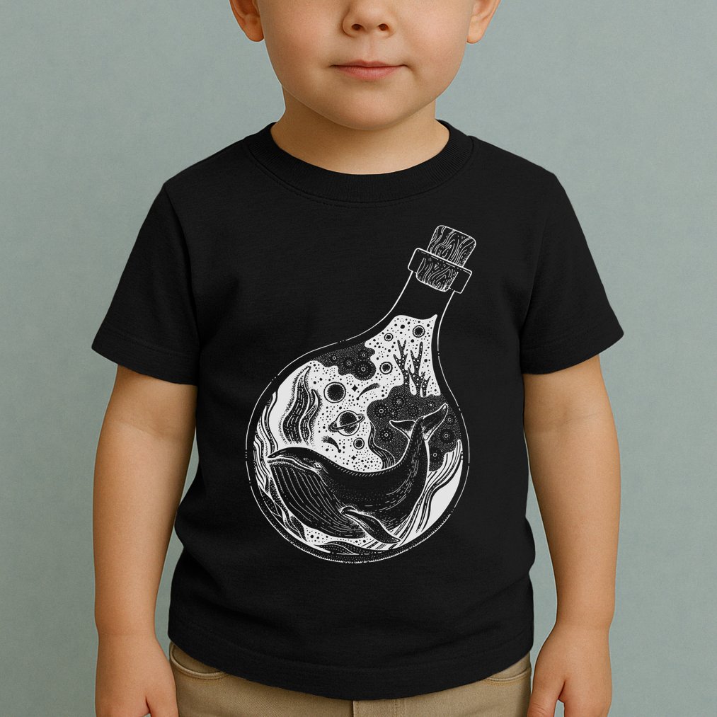 Bottled Whale Toddler T-Shirt
