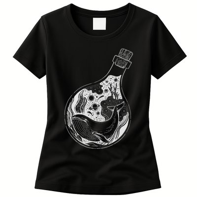 Bottled Whale Womens T-Shirt