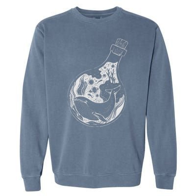 Bottled Whale Garment-Dyed Sweatshirt