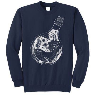 Bottled Whale Tall Sweatshirt