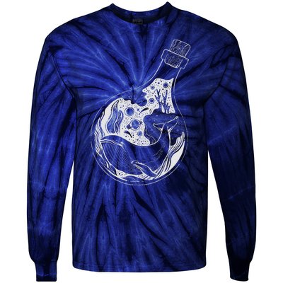 Bottled Whale Tie-Dye Long Sleeve Shirt